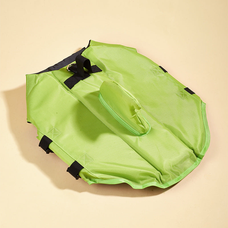 Make a Splash with the Pet Swimsuit Shark Fin Life Jacket!
