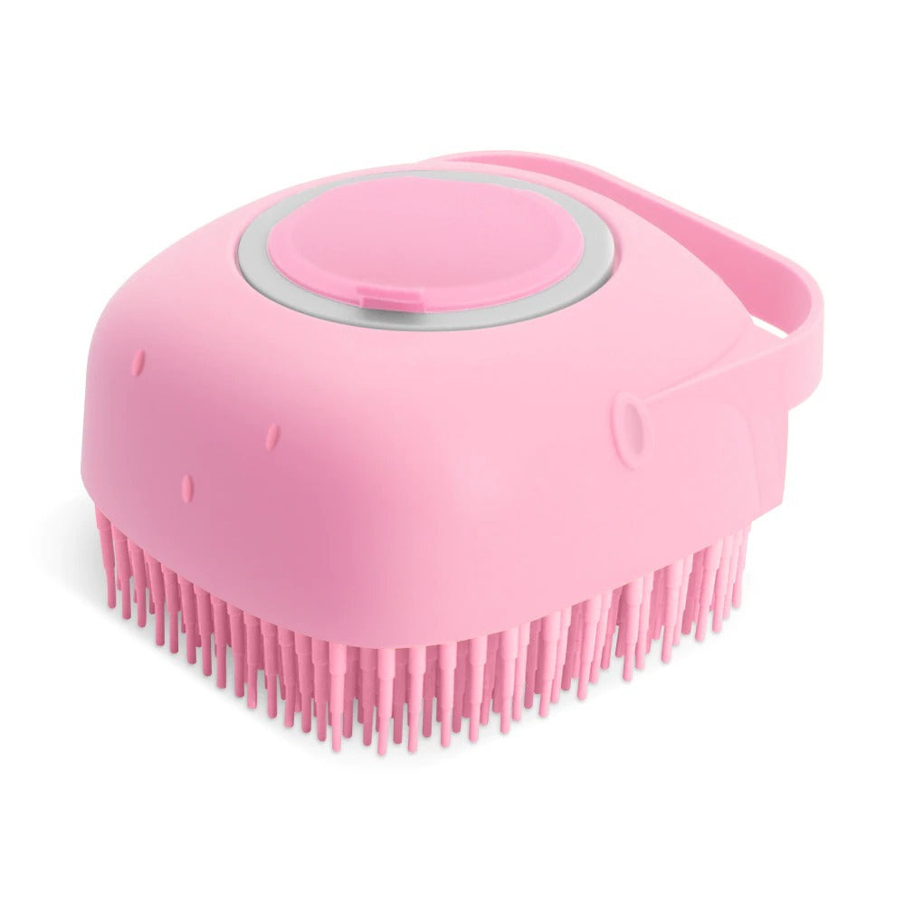 Transform Your Dog's Bath Time with the Pet Dog Shampoo Massager Brush