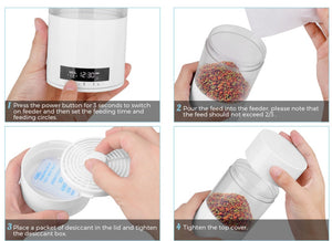 Enhance Your Aquarium Experience with the Aquarium Fish Tank Automatic Feeder