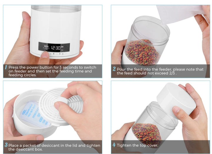 Enhance Your Aquarium Experience with the Aquarium Fish Tank Automatic Feeder