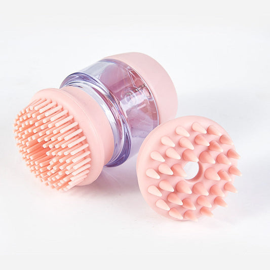 Transform Bath Time with the Pet Bath Silicone Massage Brush