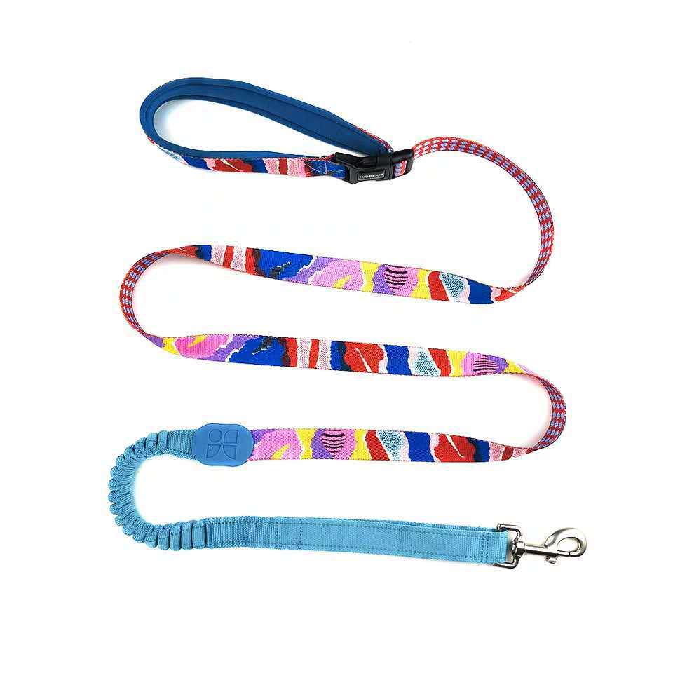 Experience Effortless Adventures with the Multifunctional Buffer Traction Pet Leash