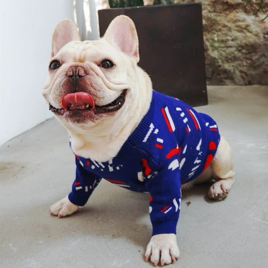 Pug Pet Sweater: Keep Your Furry Friend Cozy and Stylish!