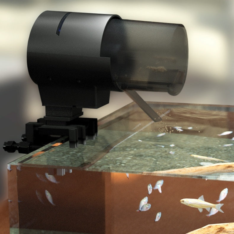 Experience Effortless Fish Feeding with the Aquarium Fish Farming Automatic Fish Feeder