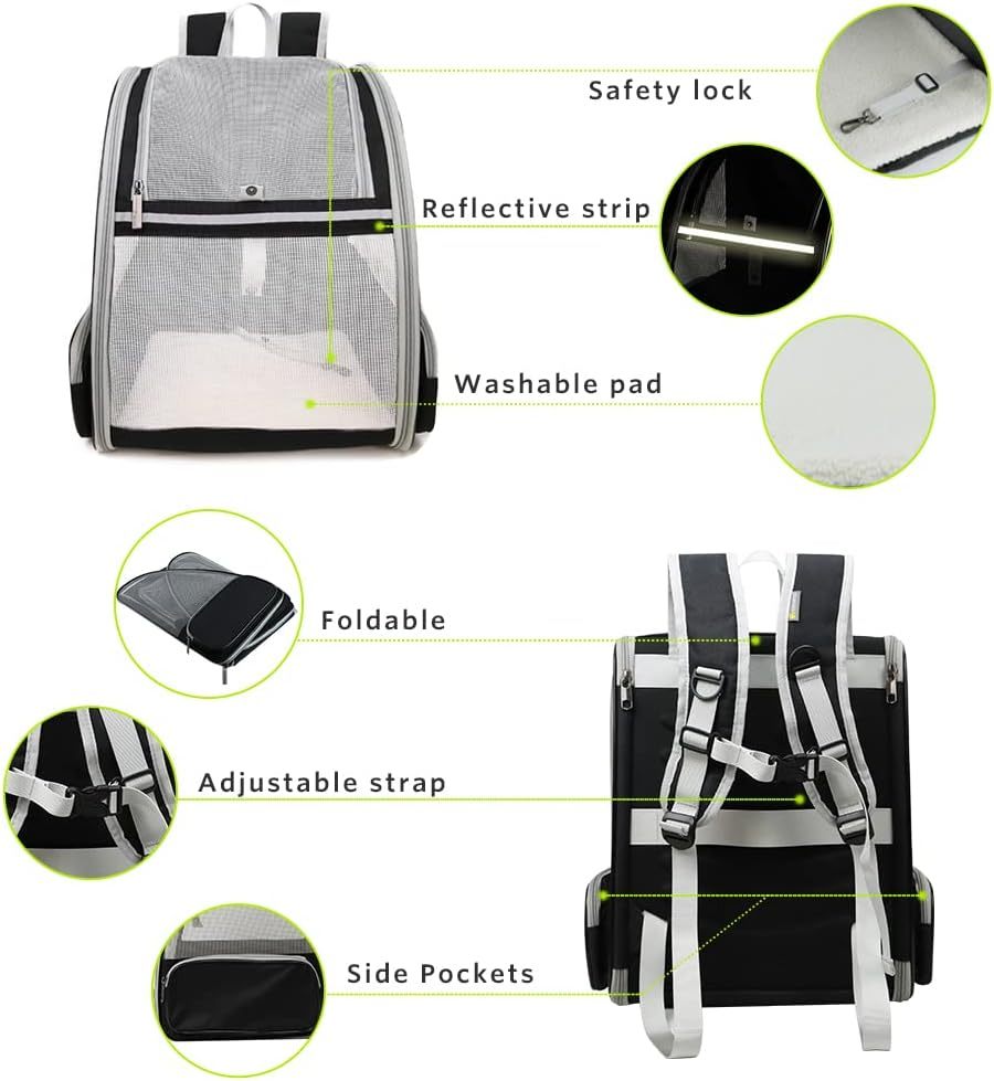 Explore the World with Your Furry Friend: The Innovative Traveler Bubble Backpack Pet Carrier
