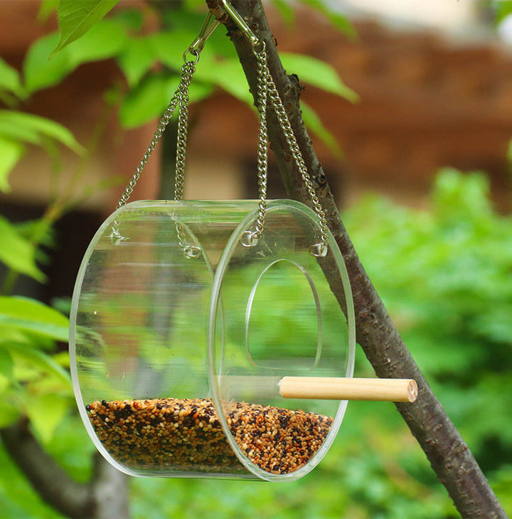 Discover the Ultimate Acrylic Bird Food Box for Your Feathered Friends