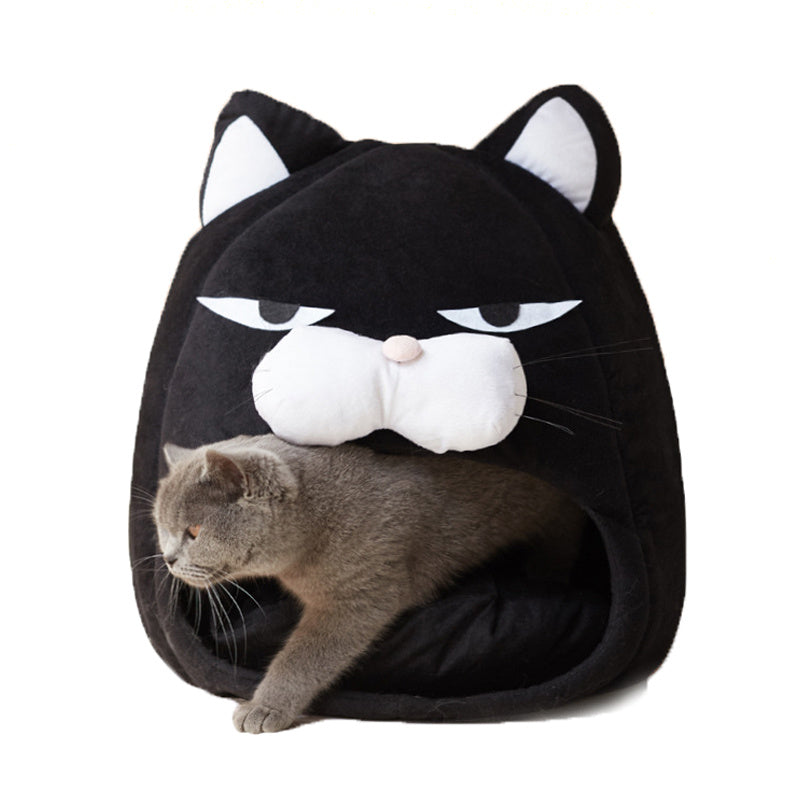 Create a Cozy Sanctuary for Your Feline Friend with the Cat House Bed