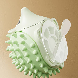 Transform Your Cat's Grooming Routine with the Cat Grooming Brush Wall Mount!