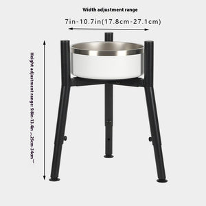 Transform Your Dog's Mealtime with Our Adjustable Dog Bowl