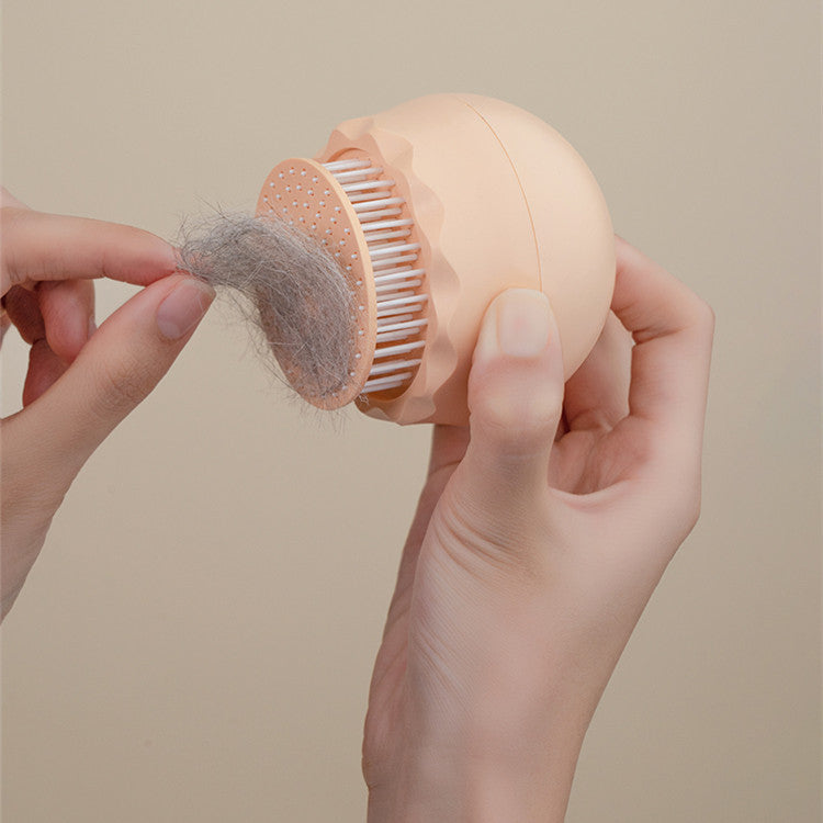 Transform Your Cat's Grooming Routine with the Floating Massage Pet Needle Comb