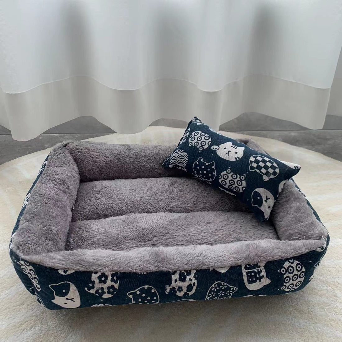 Pet Supplies Linen Pet Bed