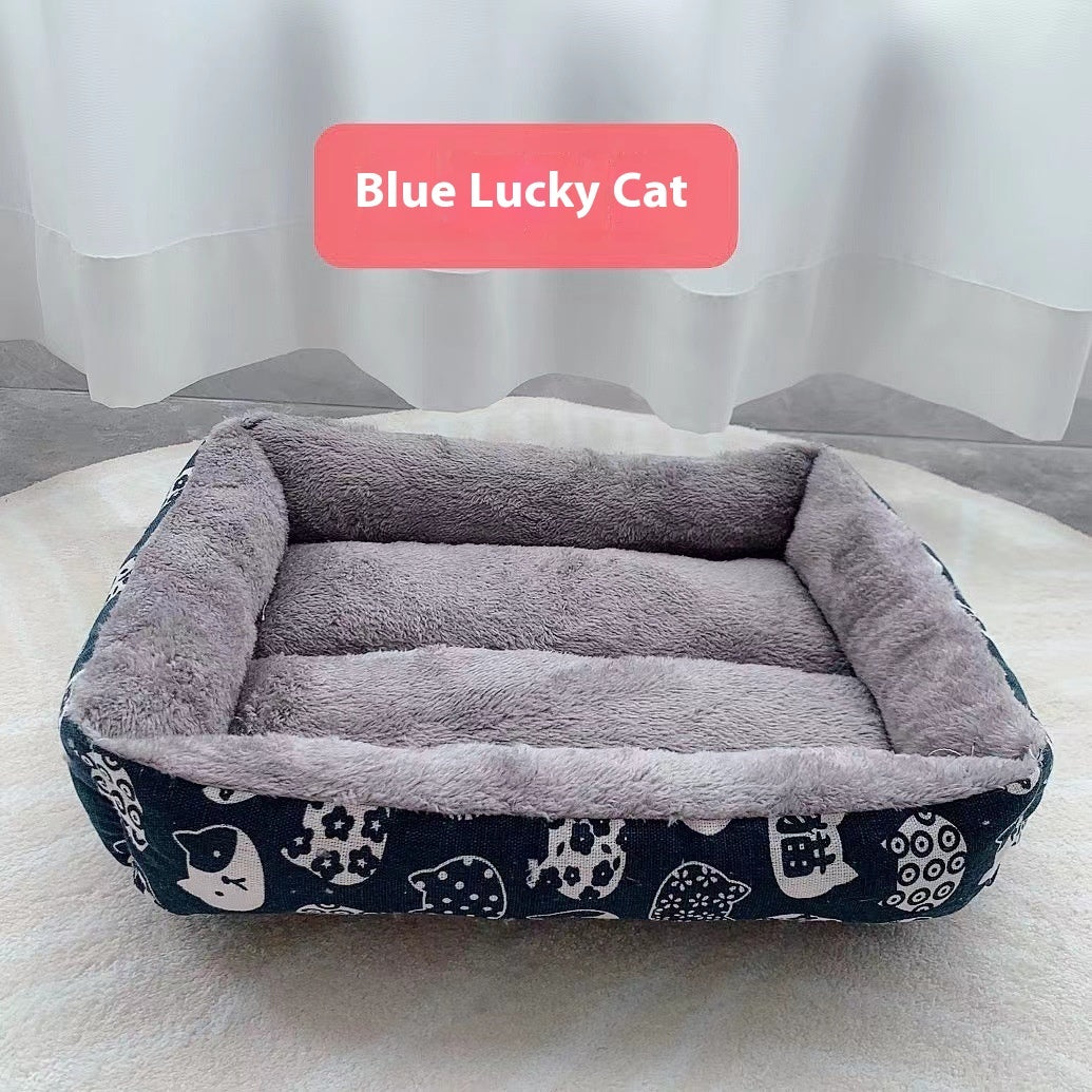 Pet Supplies Linen Pet Bed