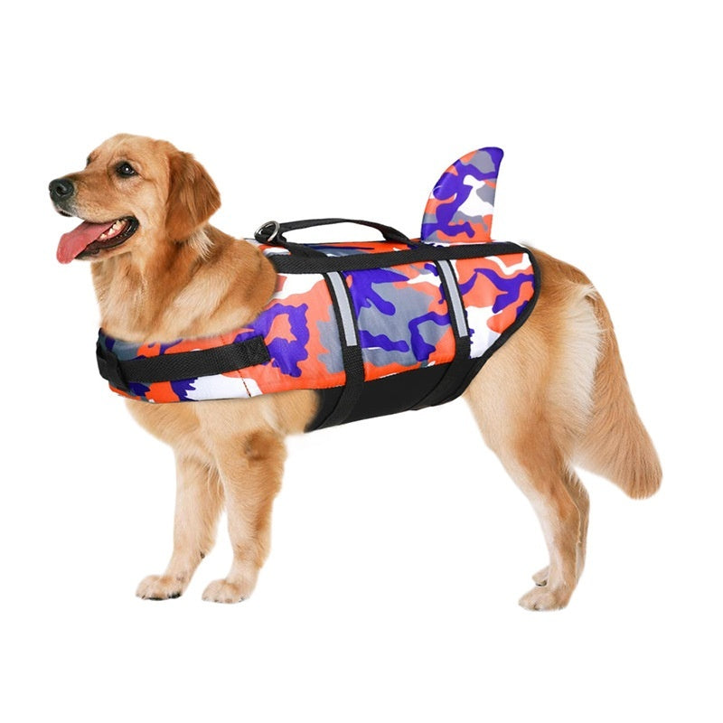 Creative Pet Camouflage Swimming Life Jacket