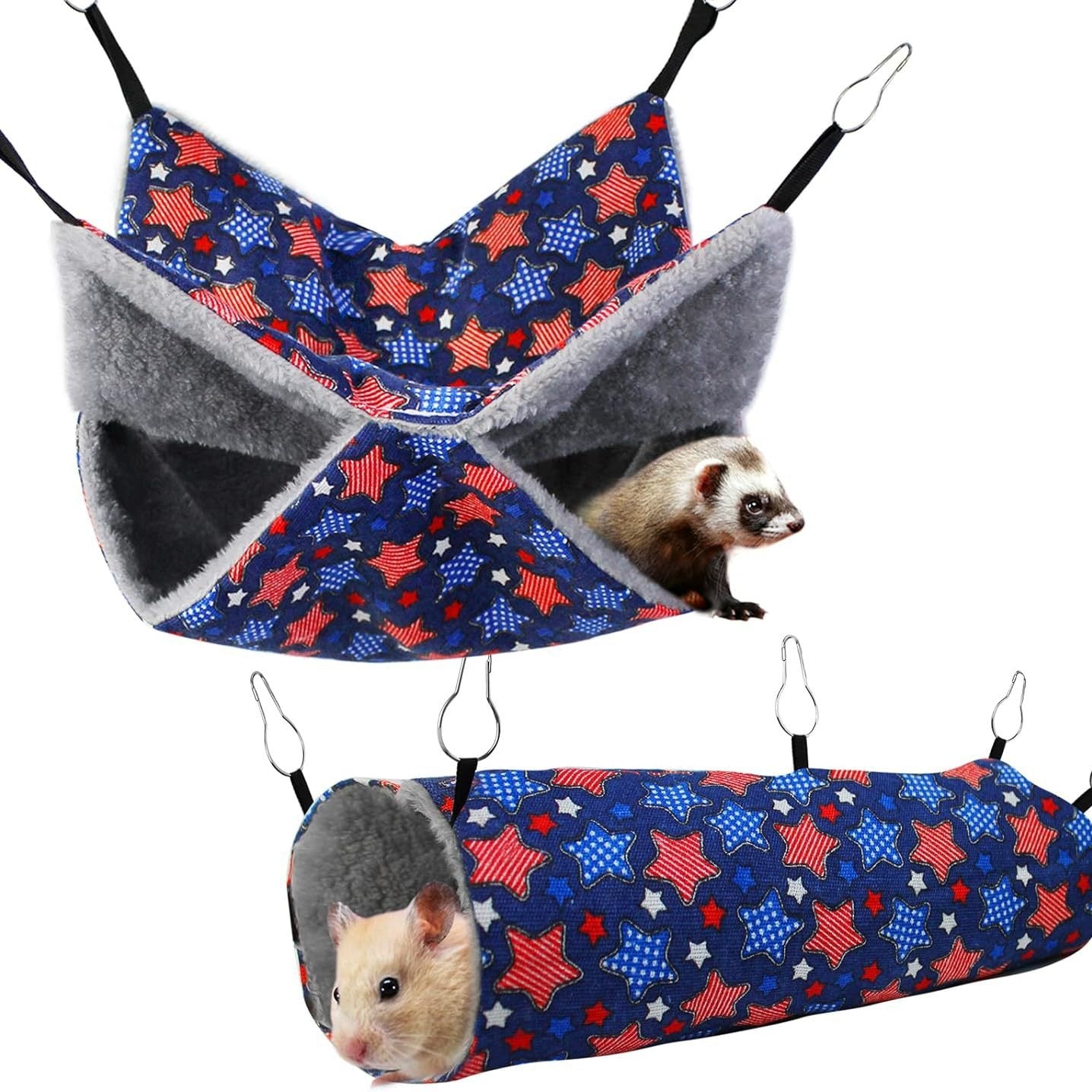 Ferret Small Pet Hanging Hammock Tunnel