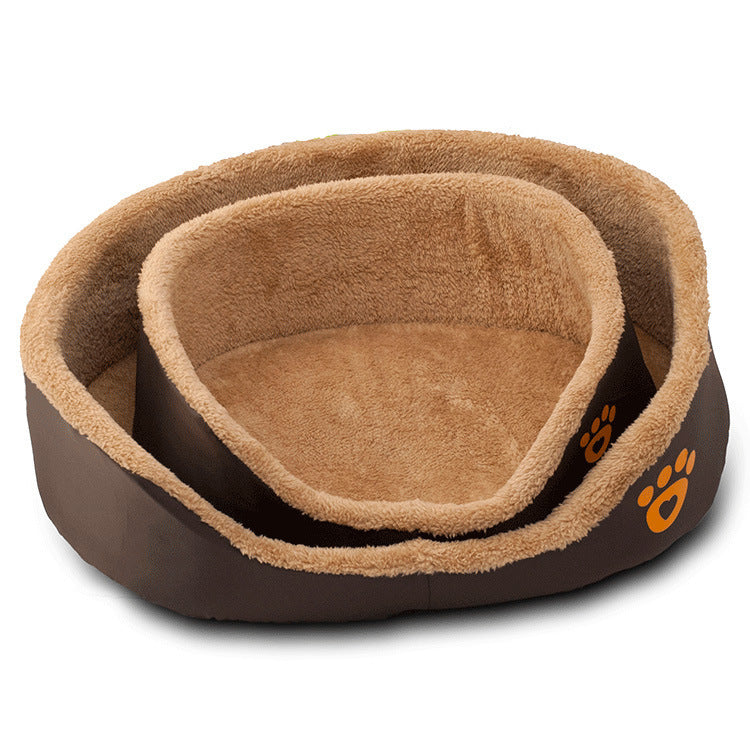 Soft Warm Wool Dog Bed