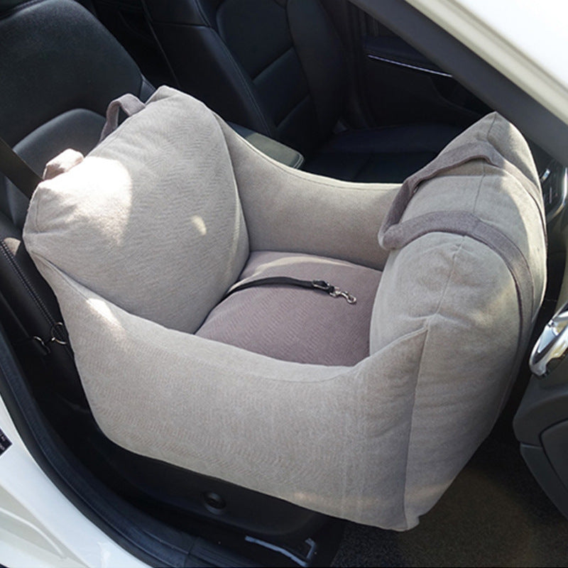 Pet Car Carrier Seat Waterproof Basket Carrier