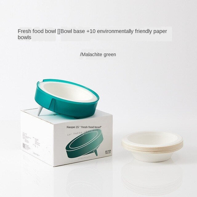 Cat Disposable Food Portable Bowl