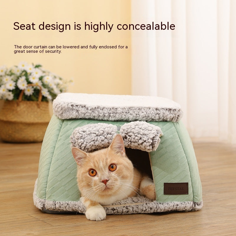 Self-heating Thermal Pet Bed