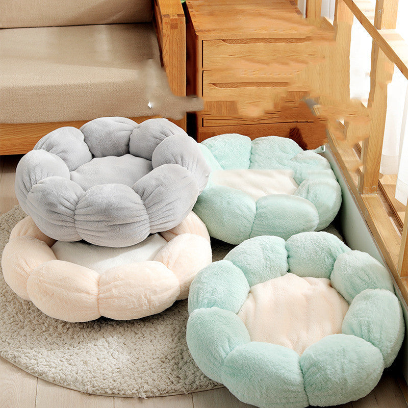Flower Shaped Doghouse Pet Bed
