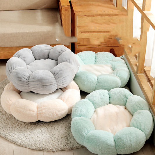Flower Shaped Doghouse Pet Bed