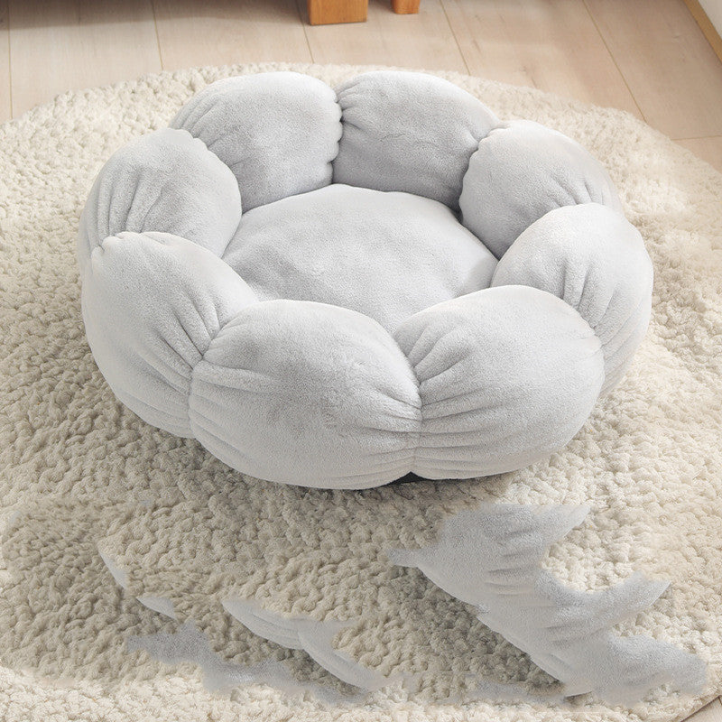 Flower Shaped Doghouse Pet Bed