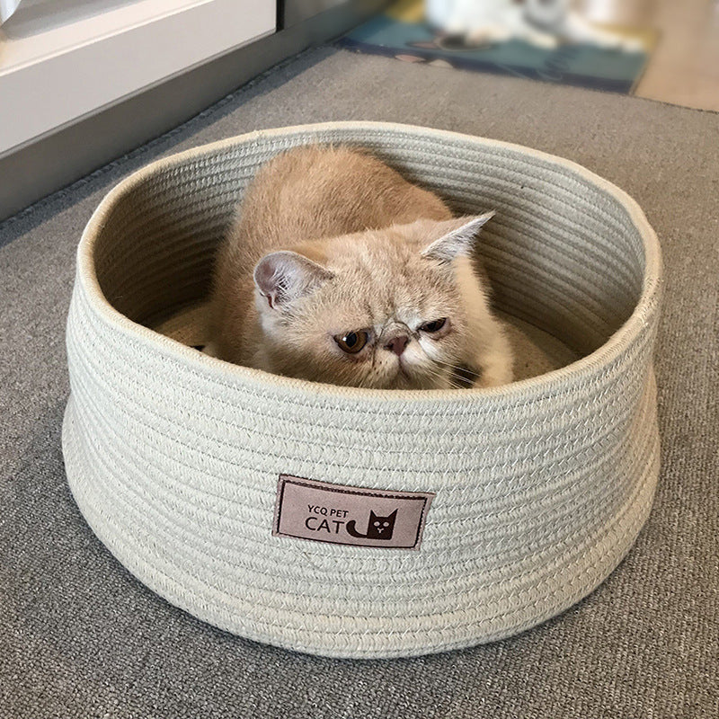 Cat Litter Small Round Cat Bed