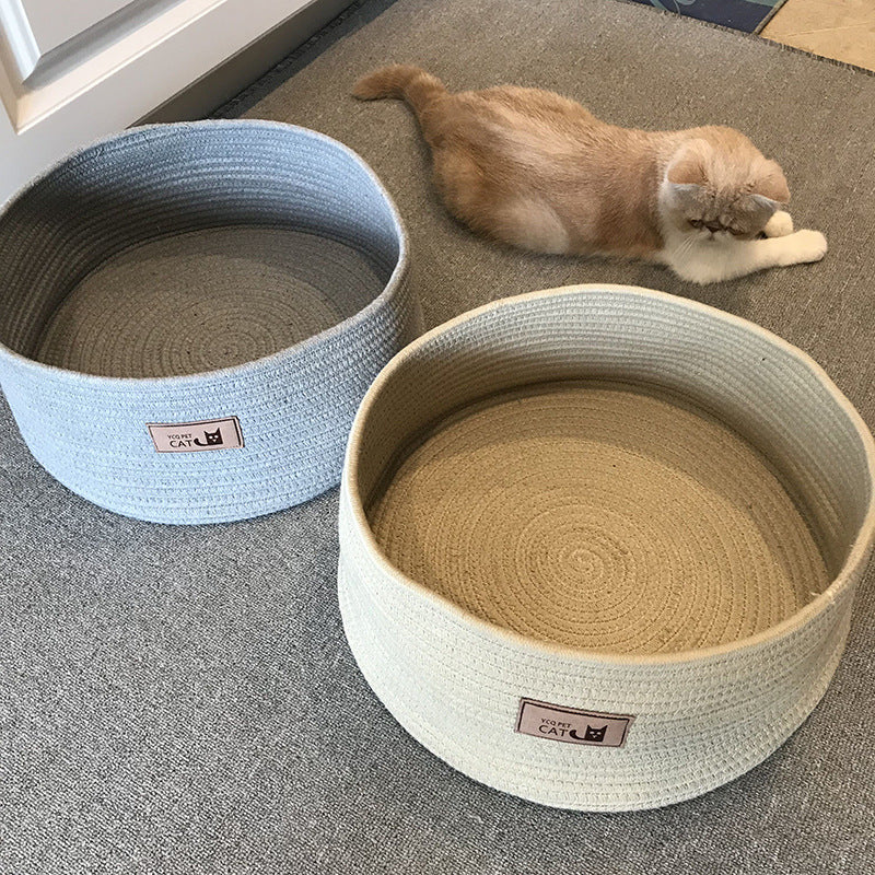 Cat Litter Small Round Cat Bed