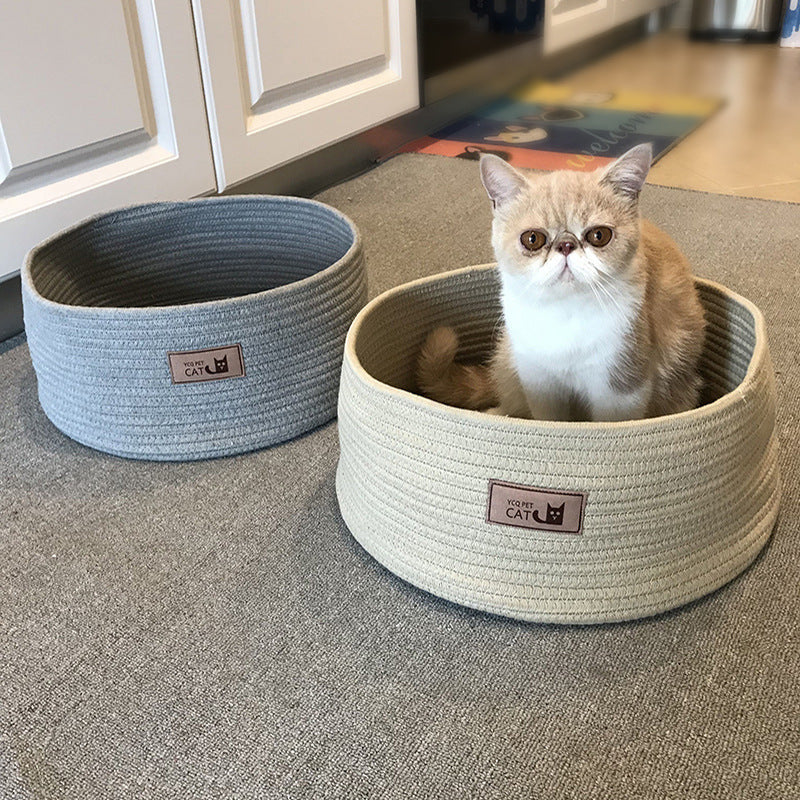 Cat Litter Small Round Cat Bed