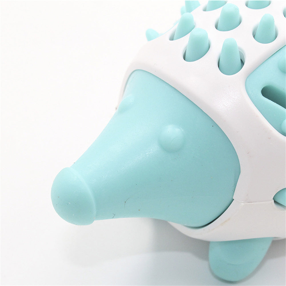 Phedgehog Shape Dog Toy Leaking Food Toys