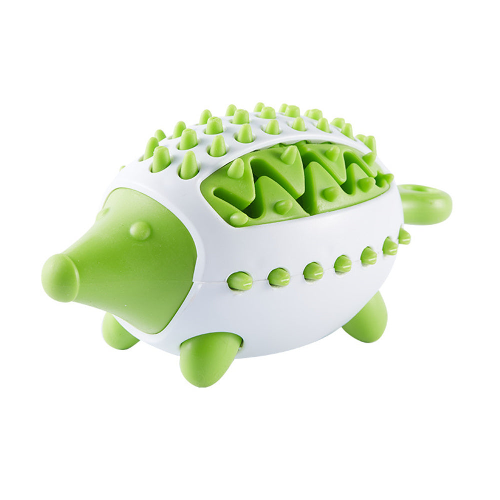 Phedgehog Shape Dog Toy Leaking Food Toys