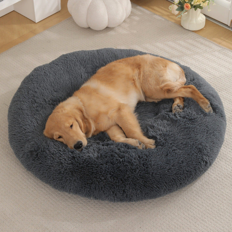 Round Pet Warm Sleep Bed
