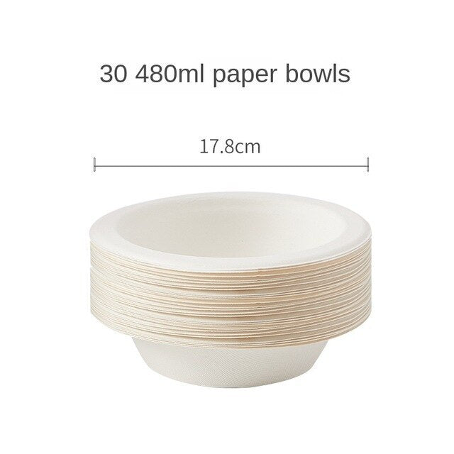 Cat Disposable Food Portable Bowl