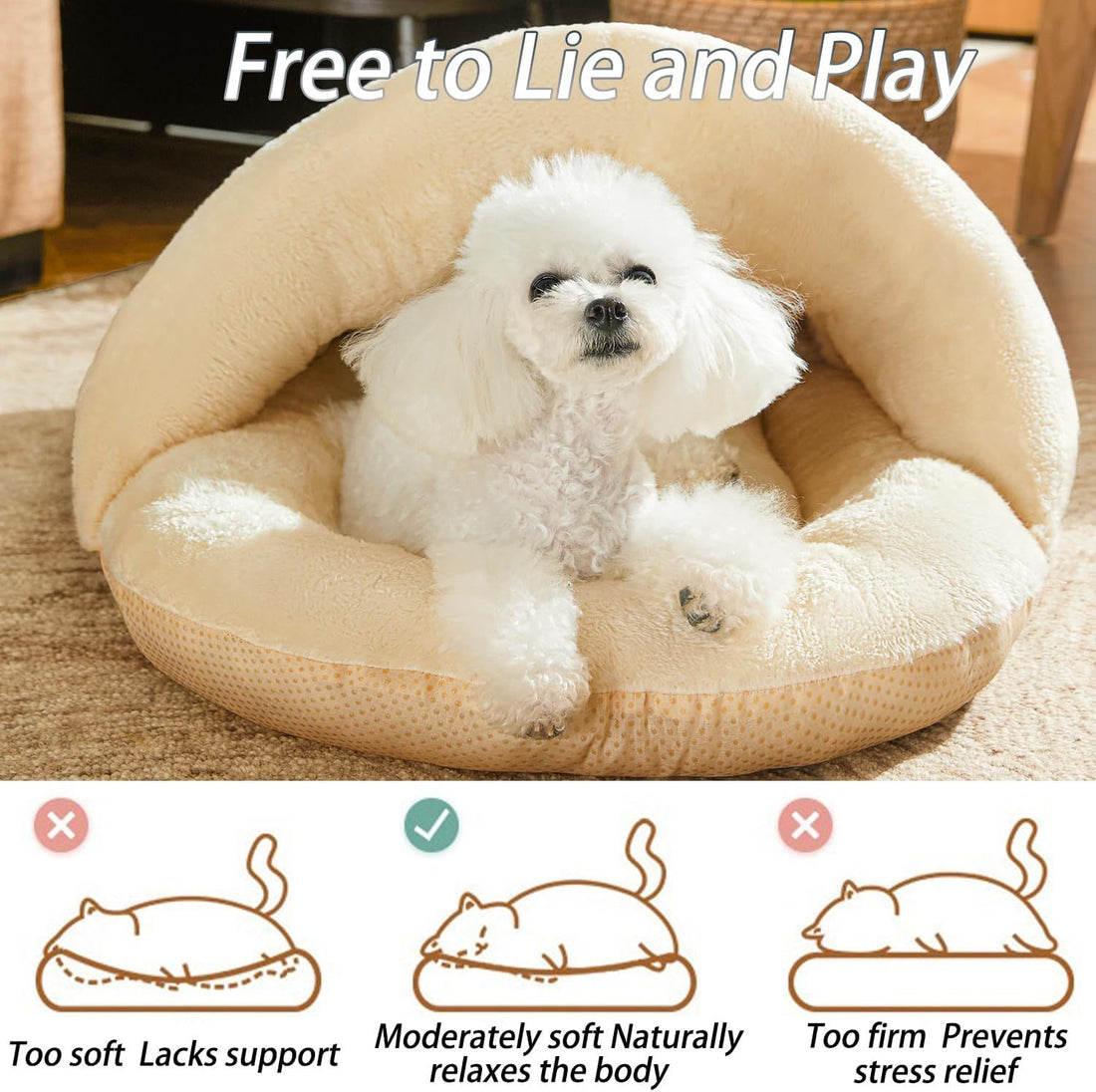 Warm Soft Bed For Dog