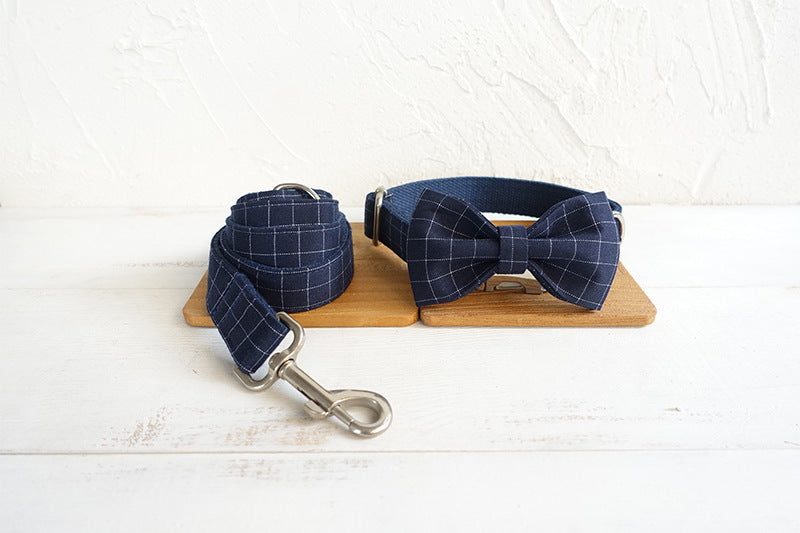 Comfortable double bow dog Leash