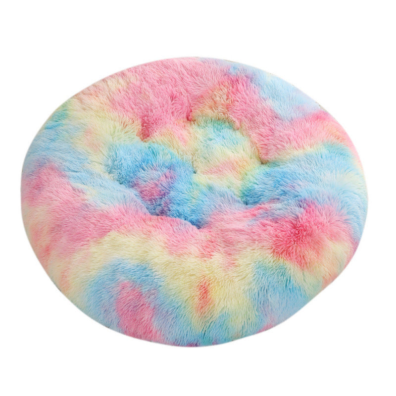 Round Pet Warm Sleep Bed