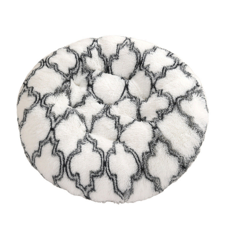 Round Pet Warm Sleep Bed
