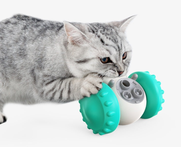 Cat And Dog Slow Food Interactive Toy