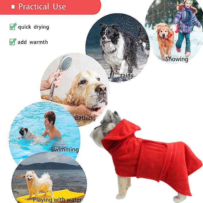 Pet Absorbent Quick Drying Fiber Bath Towel