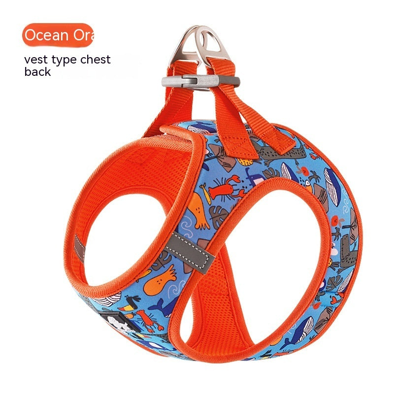 Dog Hand Holding Leash Breathable Lightweight