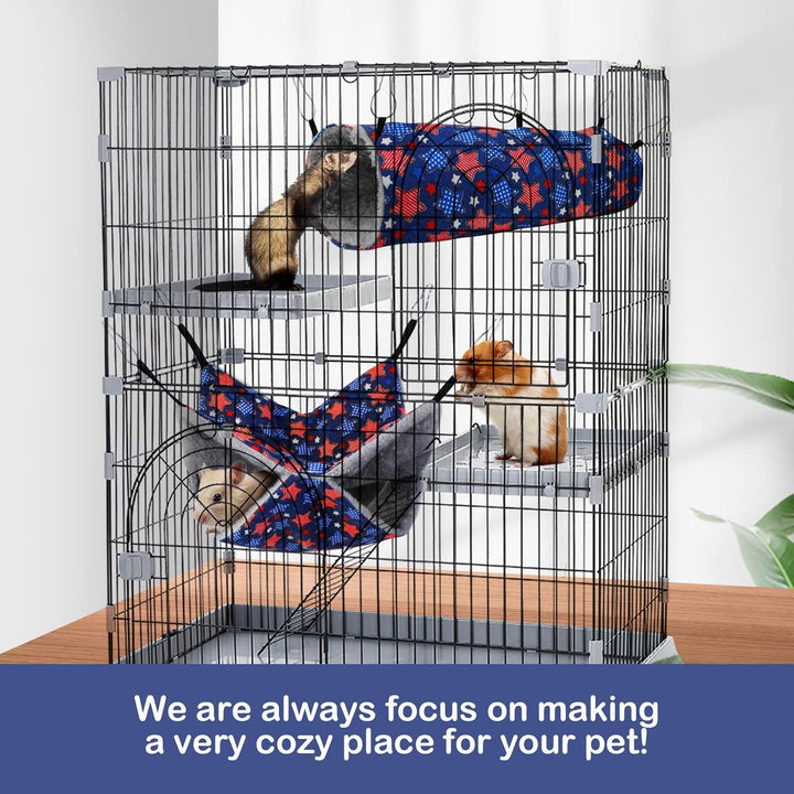 Ferret Small Pet Hanging Hammock Tunnel