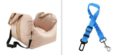 Pet Car Carrier Seat Waterproof Basket Carrier