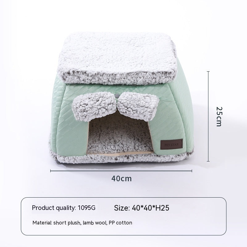 Self-heating Thermal Pet Bed