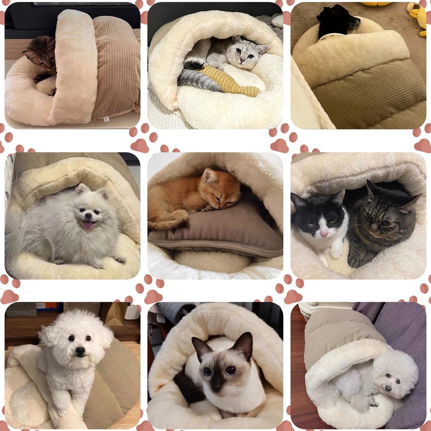 Warm Soft Bed For Dog