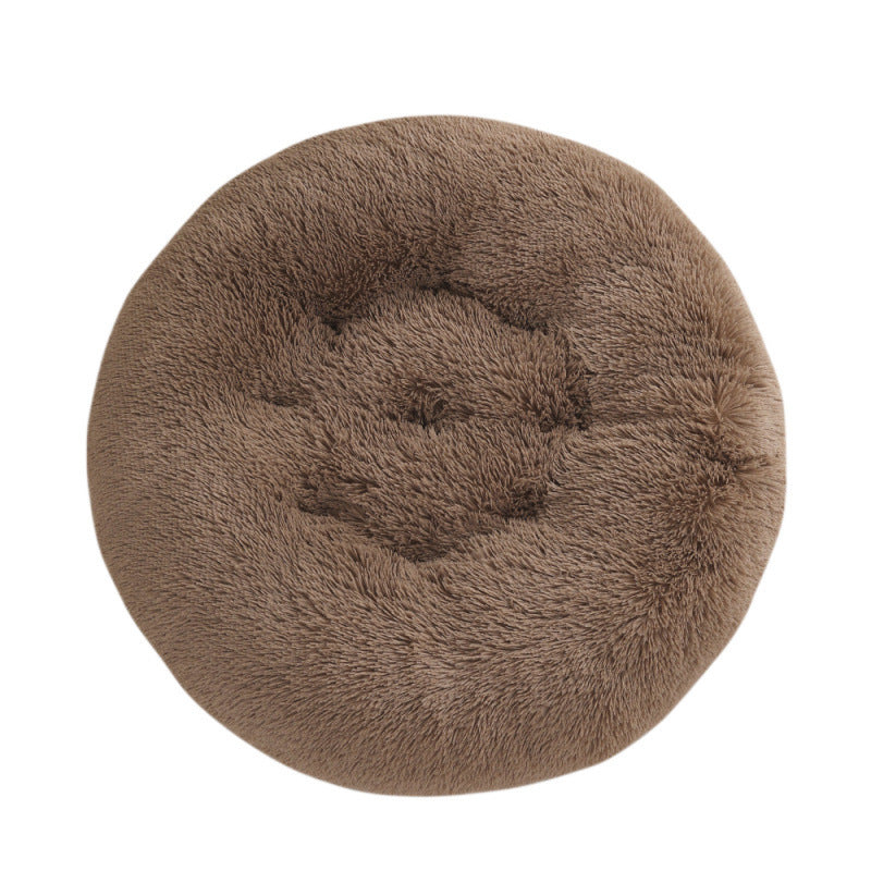Round Pet Warm Sleep Bed