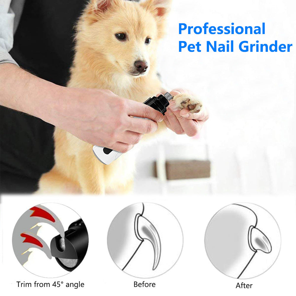 Electric Dog Nail Clippers Grinders Rechargeable