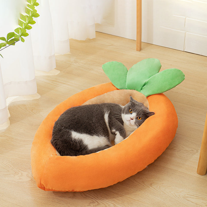 Carrot Dog Nesting Bed Washable