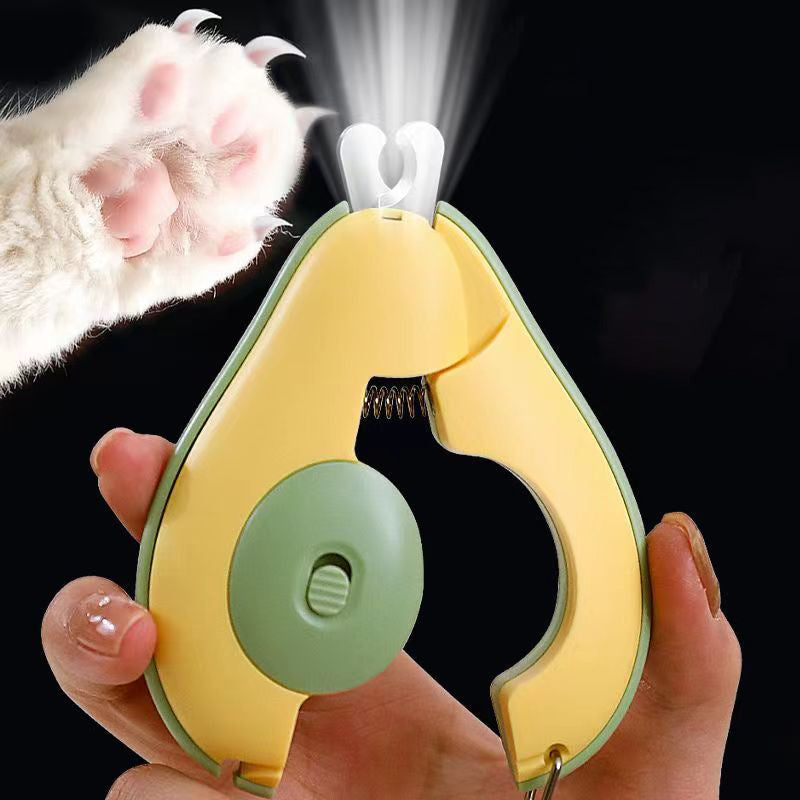 Professional Pet Nail Clipper LED Light