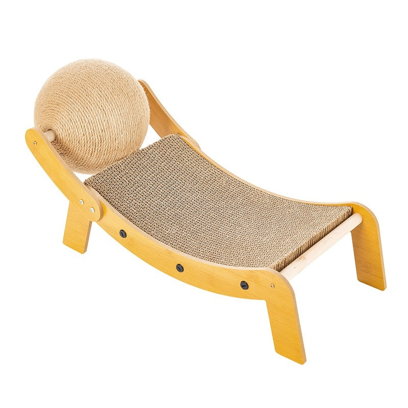 Pet Recliner Cat Scratch Board Toy
