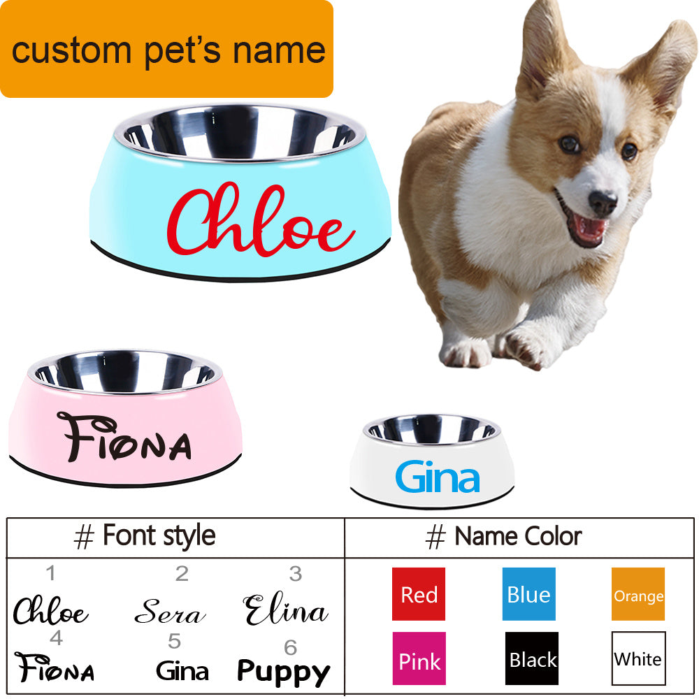 Dog Supplies Bowls Large Stainless Steel Food Bowls