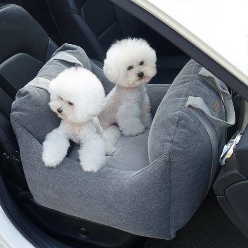Pet Car Carrier Seat Waterproof Basket Carrier